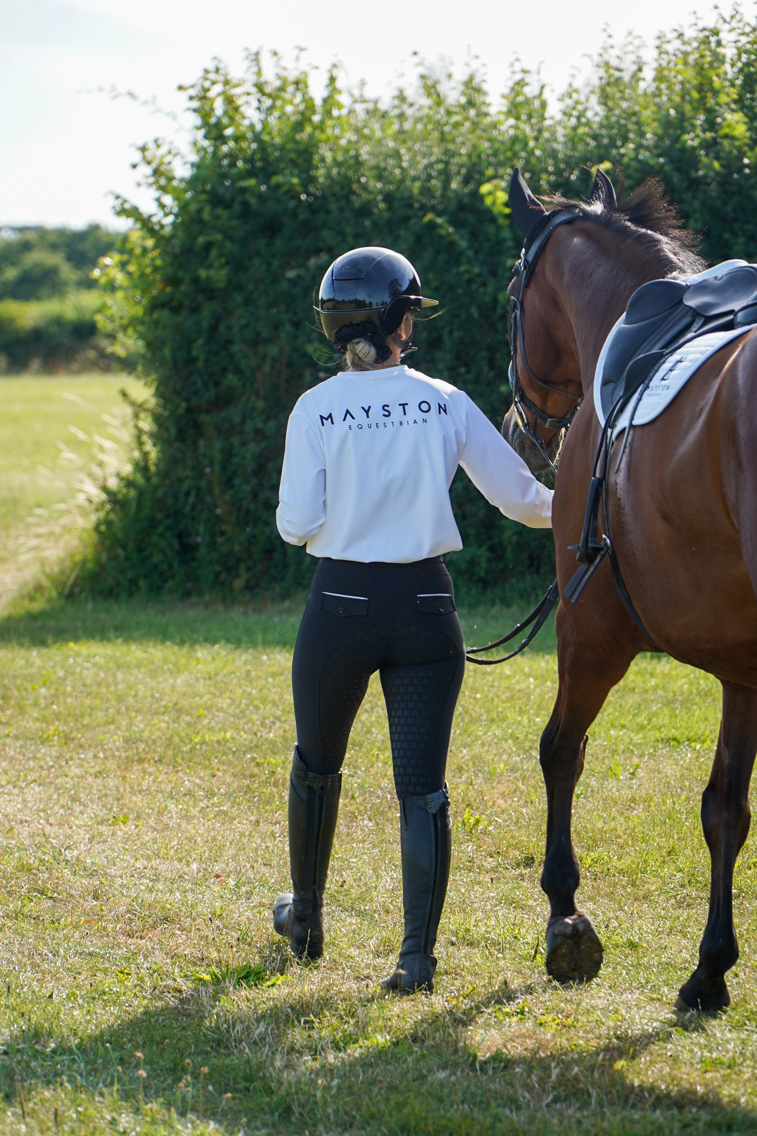 The Broadwindsor Full Seat Performance Breeches | Black