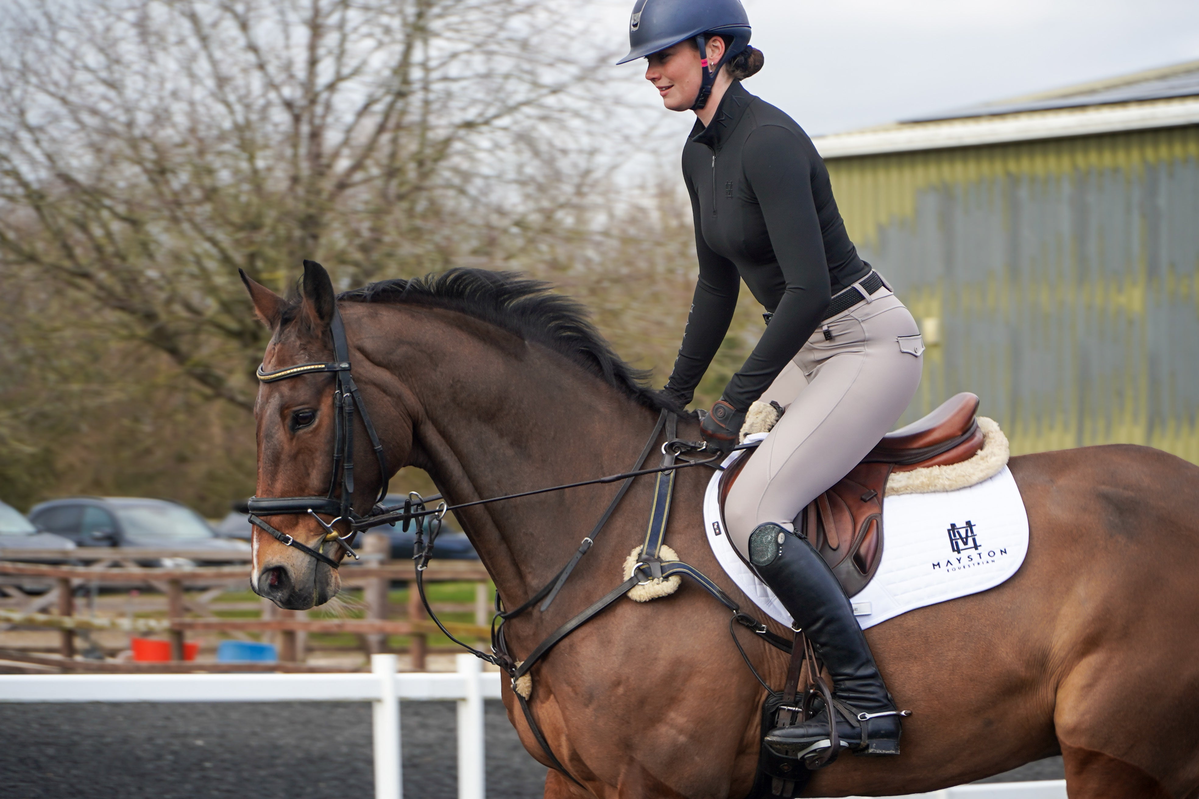 Shillingstone Performance Full Seat Stone Breeches