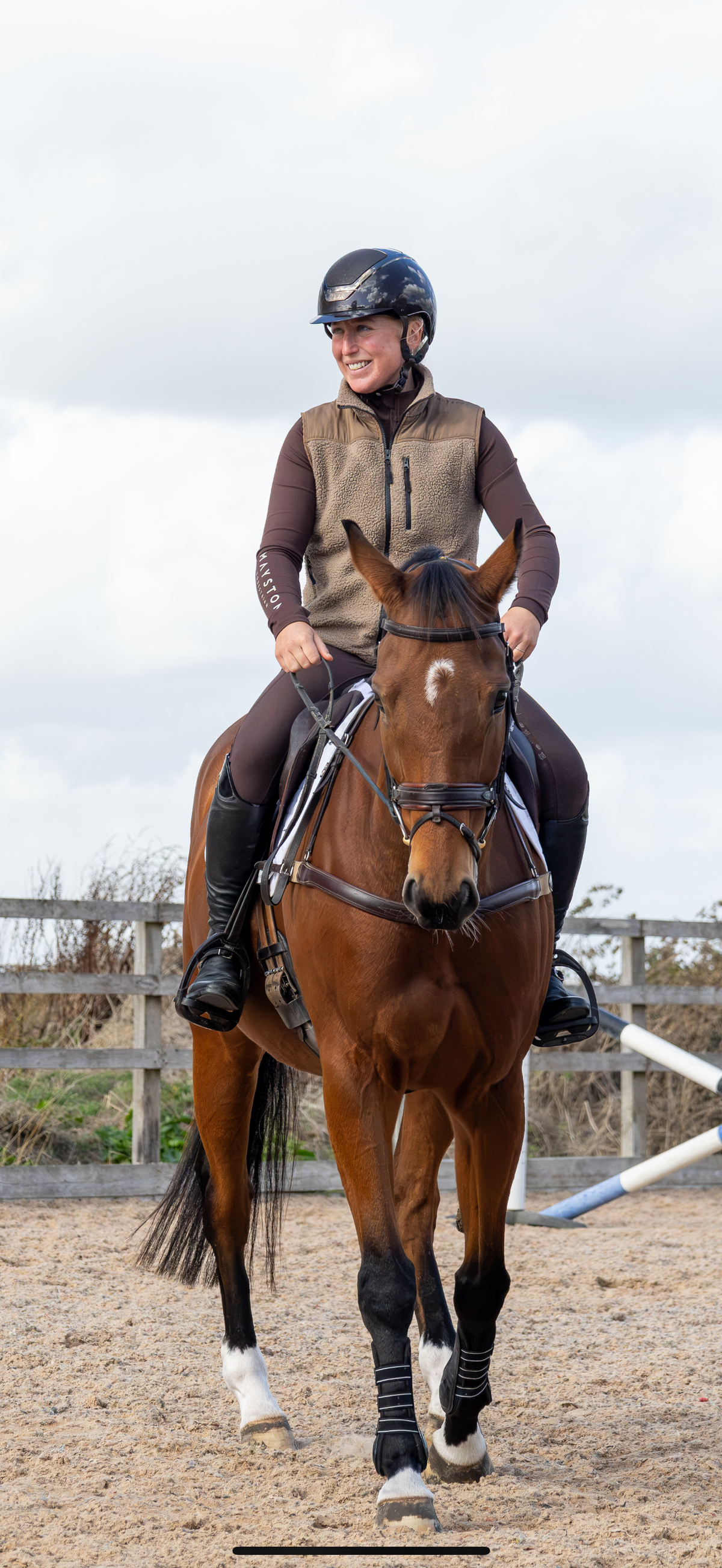 Tolpuddle Teddy Gilet | Brown