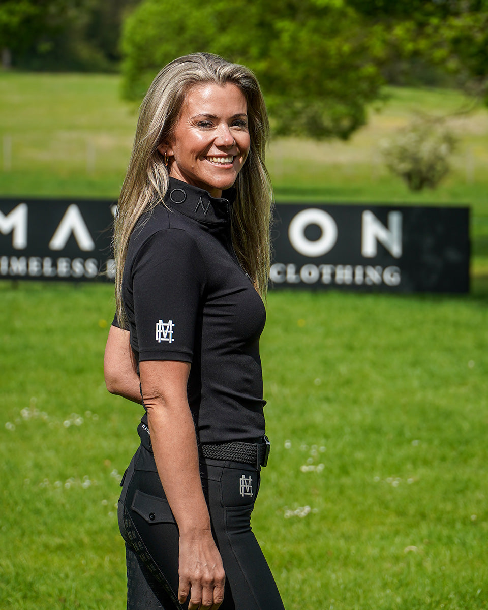 Broadstone Short Sleeve Base Layer | Classic Black