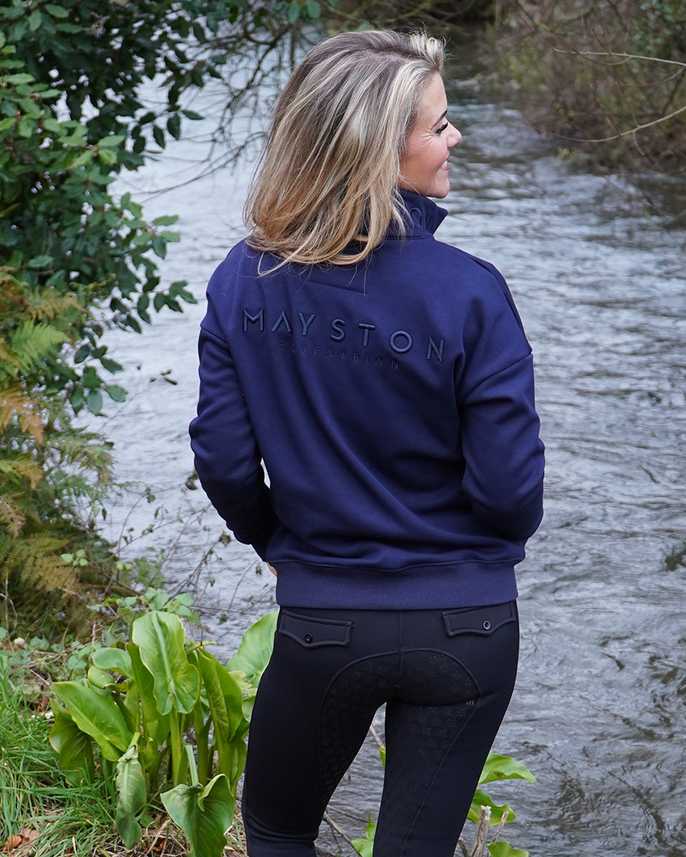 Highcliffe 1/4 Zip Jumper | Navy