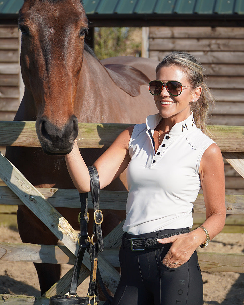 Sandford Sleeveless Base | Pearl