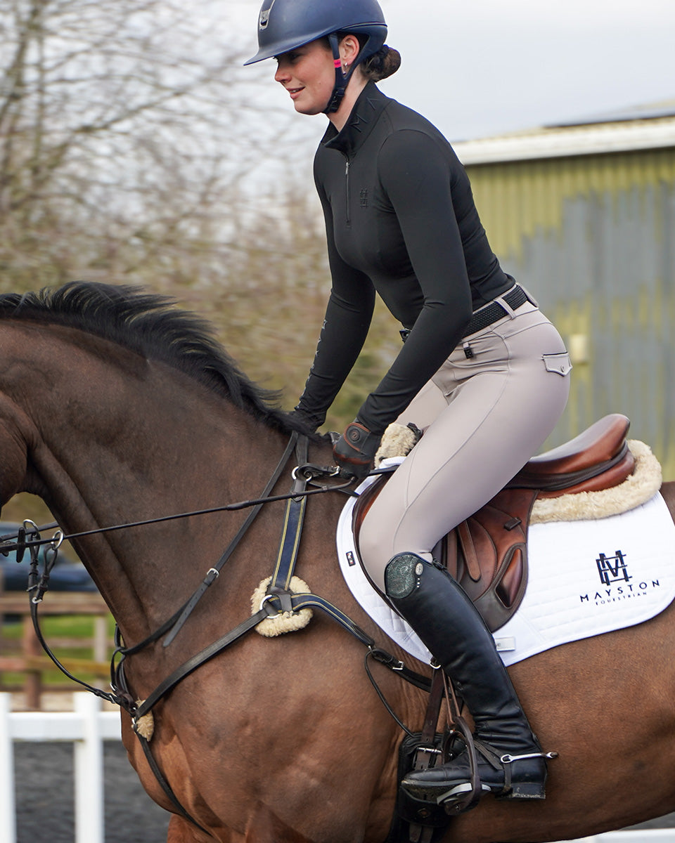 Shillingstone Performance Full Seat Breeches | Stone