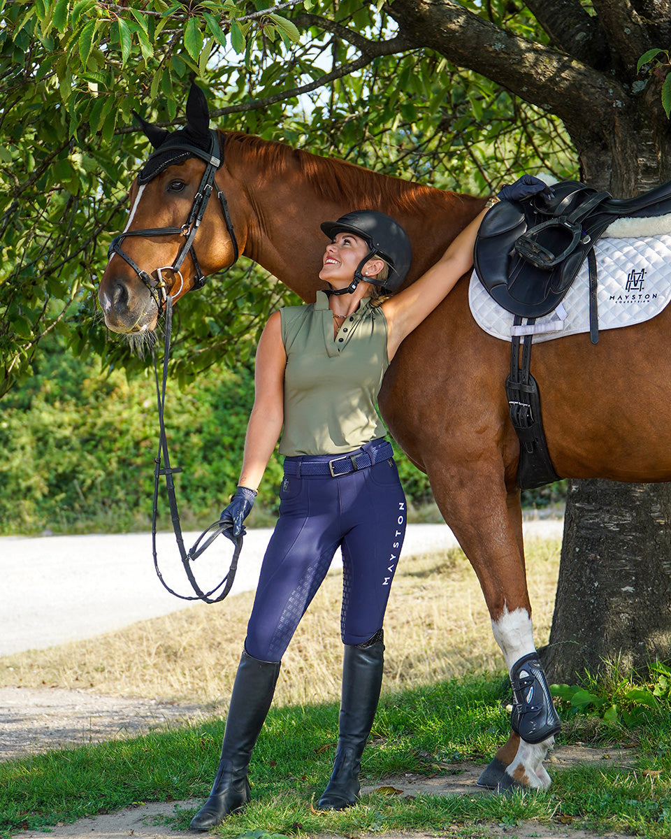 Studland Performance Full Seat Breeches | Navy