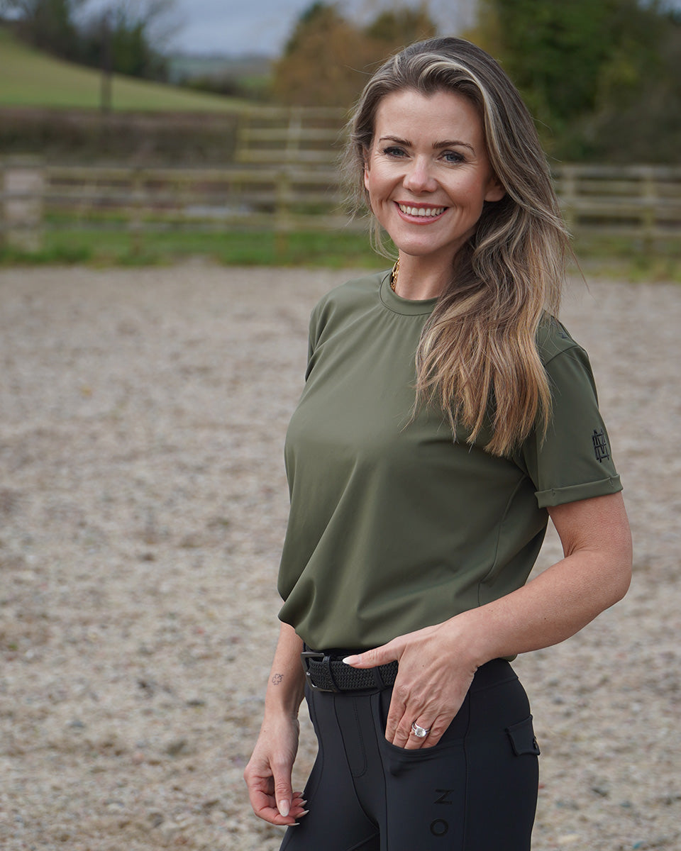 The Durlston Tee | Hunter Green