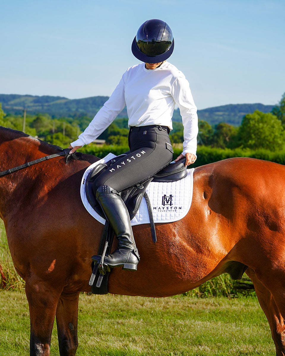 The Broadwindsor Full Seat Performance Breeches | Black