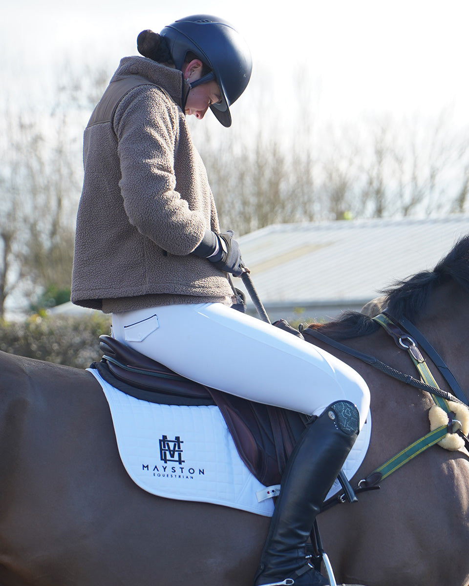 Winterborne Performance Full Seat Competition Breeches | White