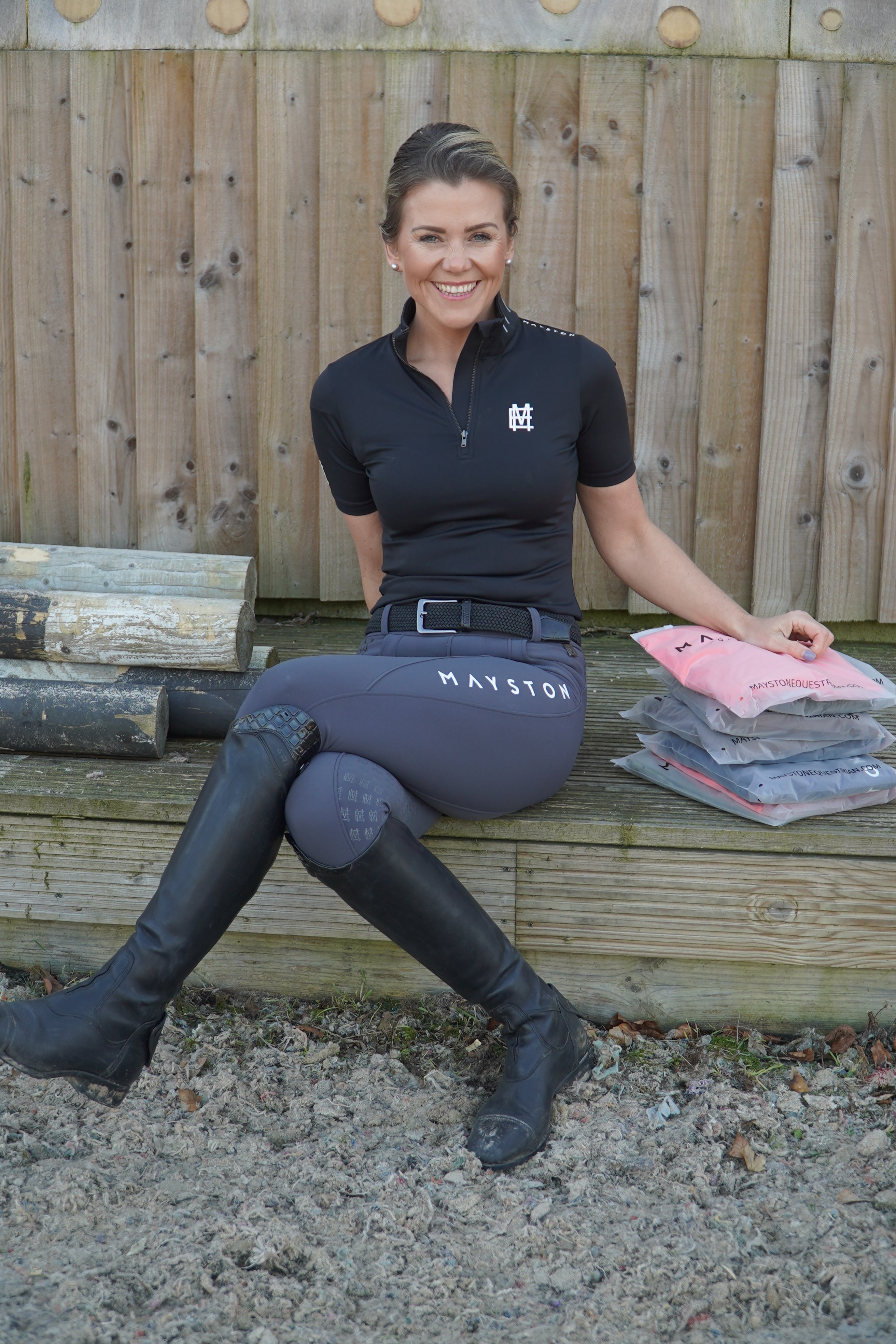 STUDLAND PERFORMANCE BREECHES - GREY