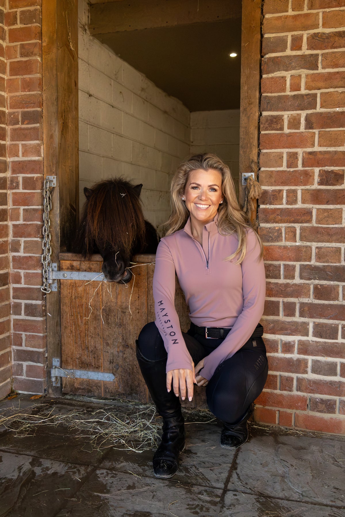 Warmwell Thermal Long Sleeve Base Layer | Dusky Pink