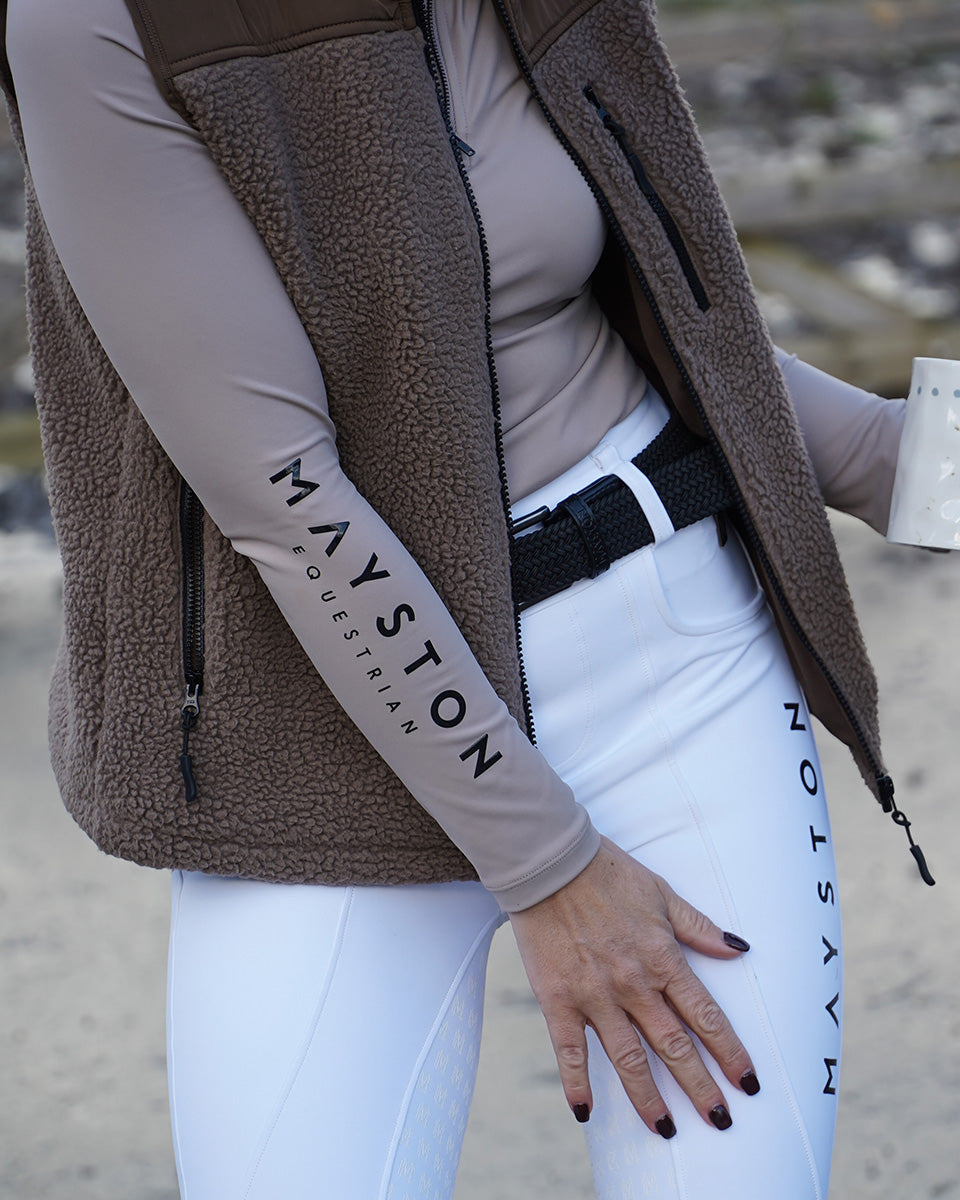 Broadstone Long Sleeve Base Layer | Taupe