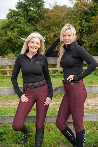 STUDLAND PERFORMANCE BREECHES - WINE