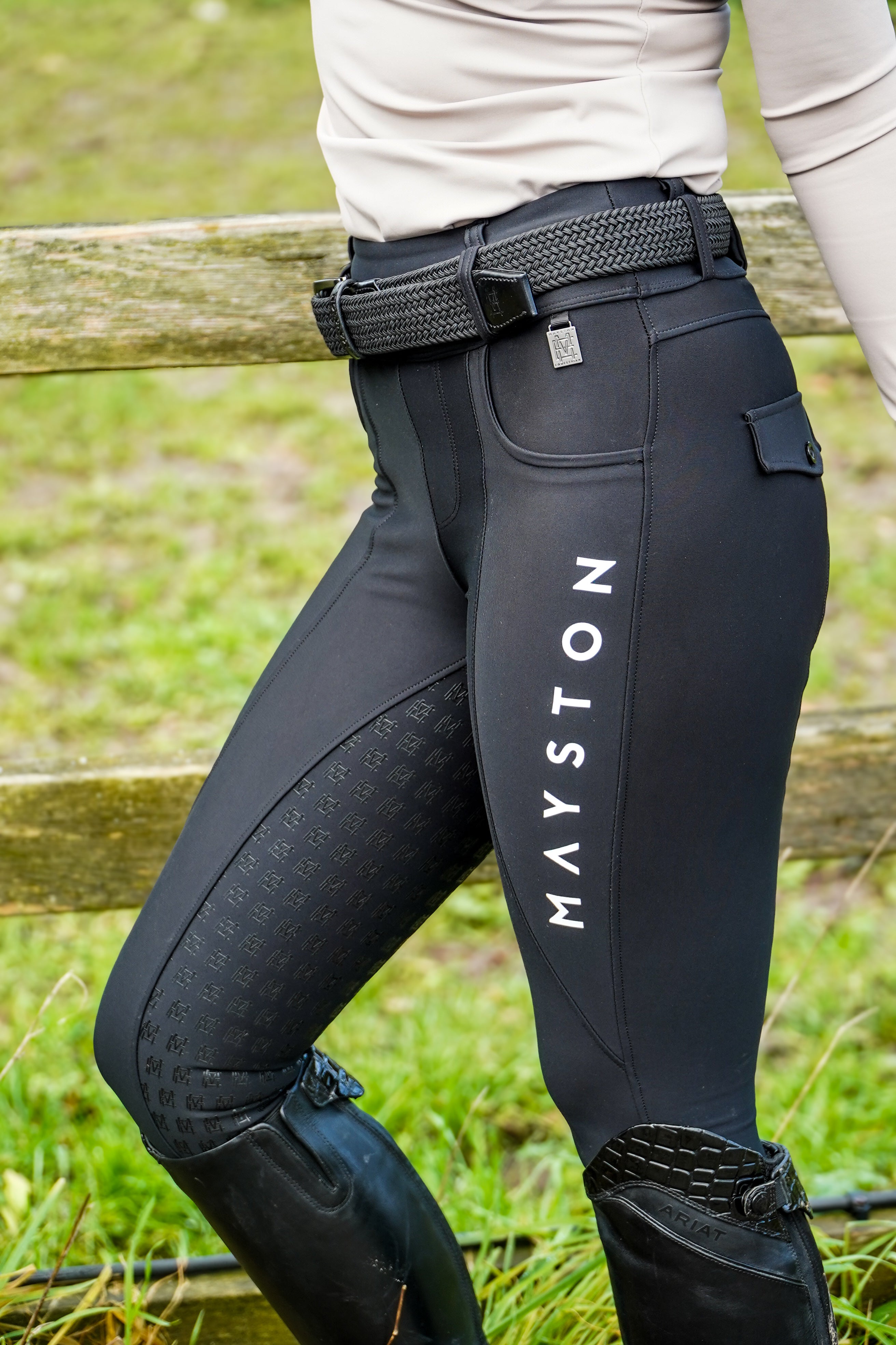 Studland Performance Full Seat Classic Black Breeches
