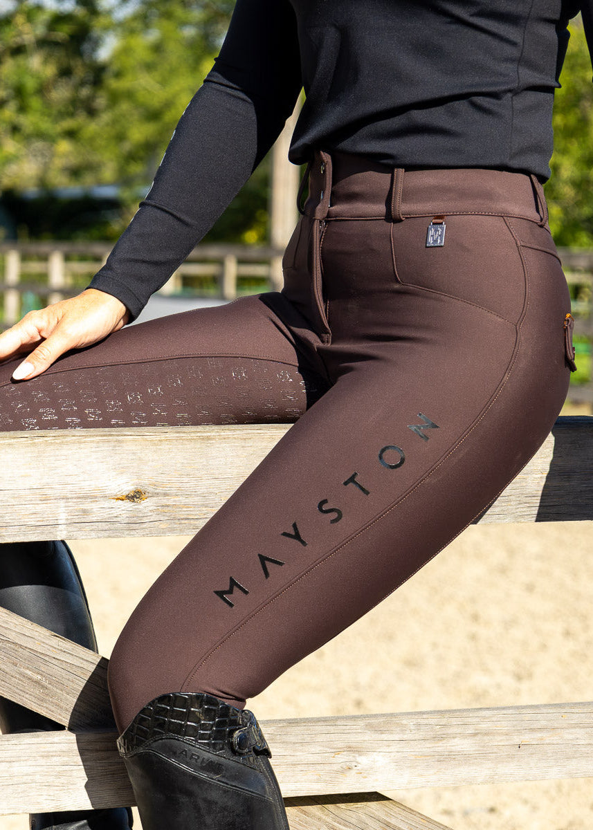 The Broadwindsor Full Seat Performance Breeches | Chocolate