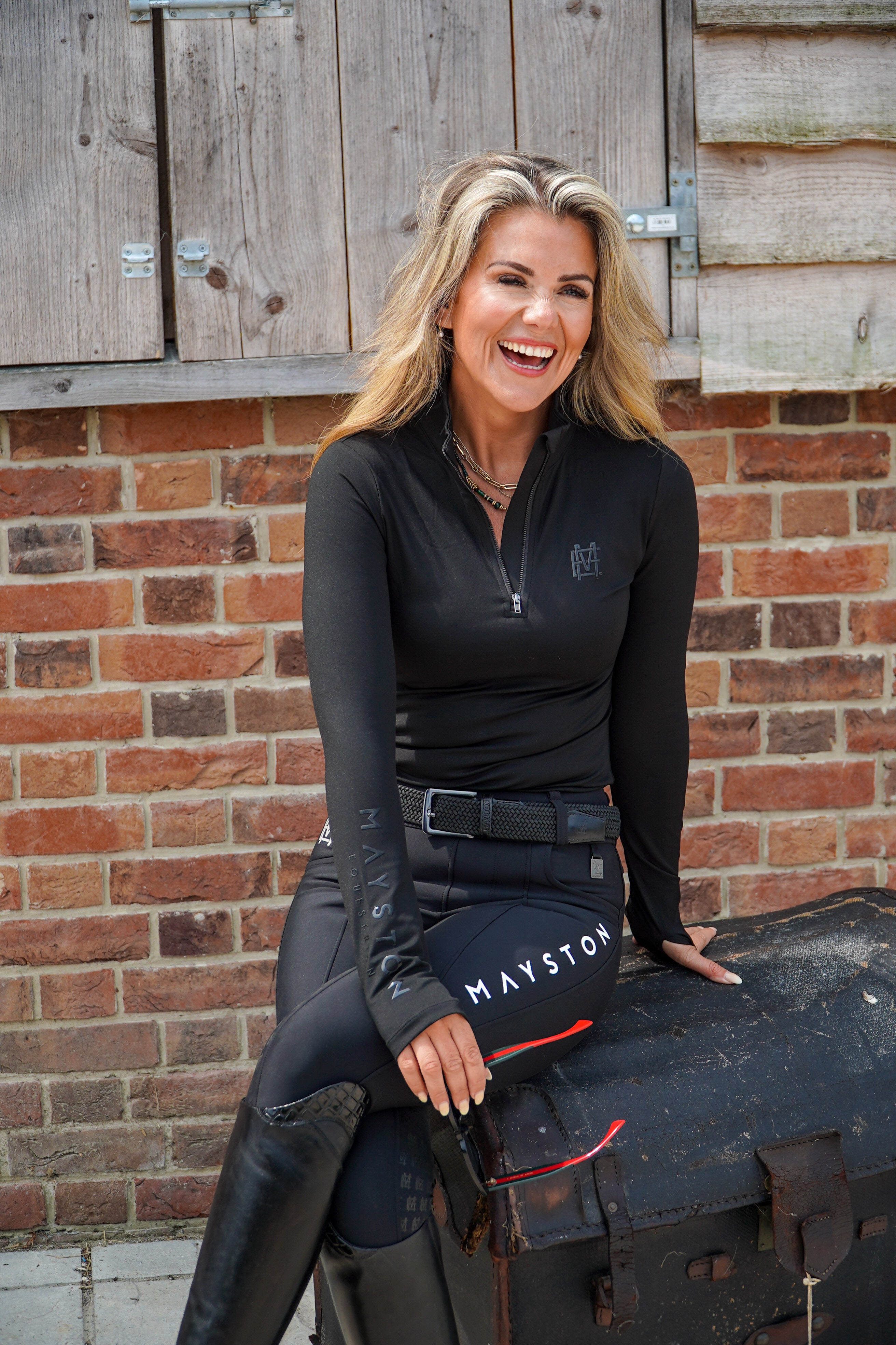 TYNEHAM LONG SLEEVE BASELAYER - BLACKOUT