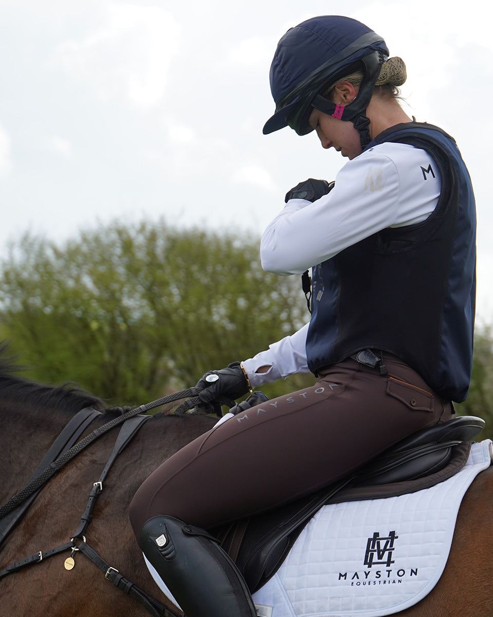Studland Performance Full Seat Breeches | Chocolate