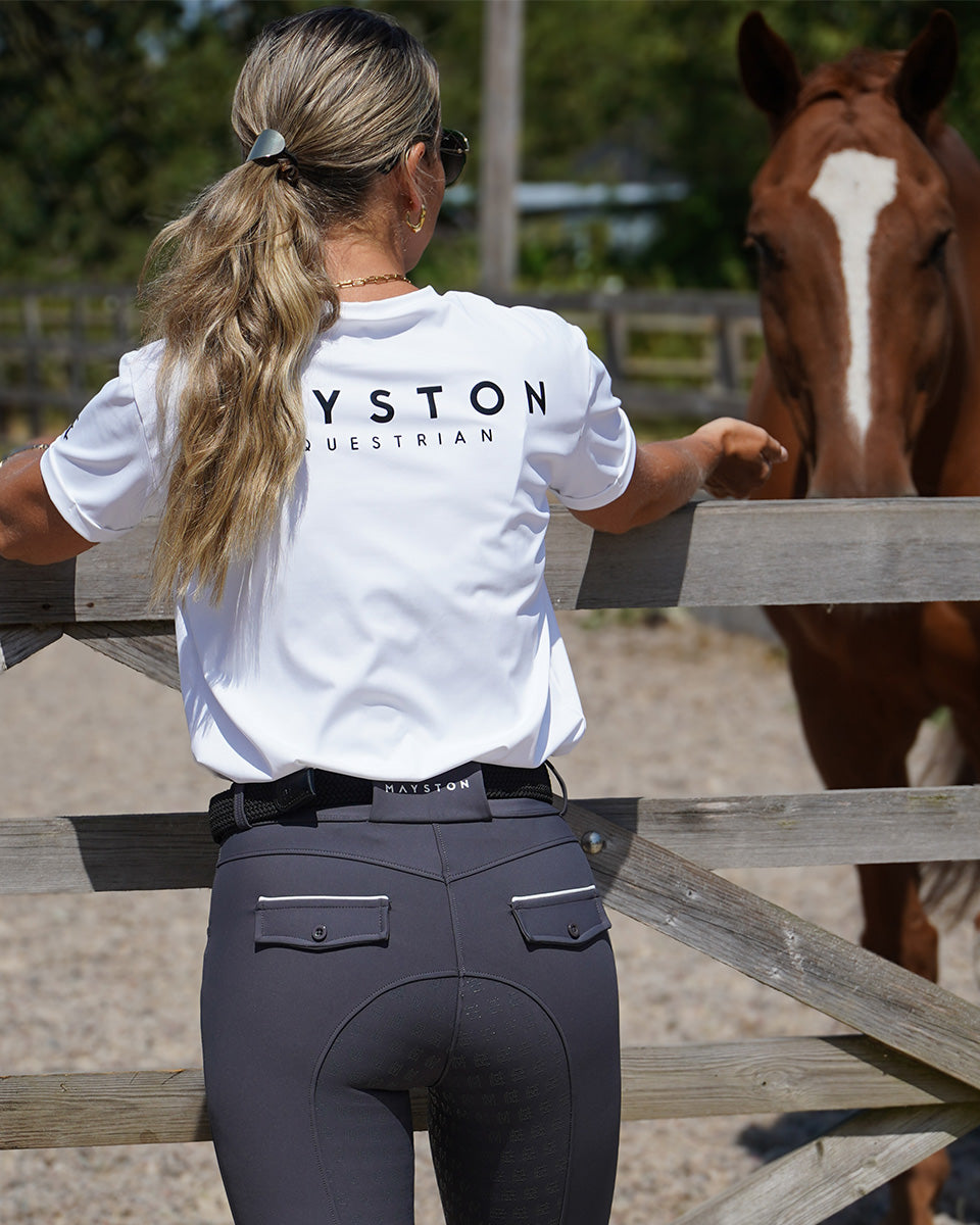 Studland Performance Full Seat Breeches | Grey