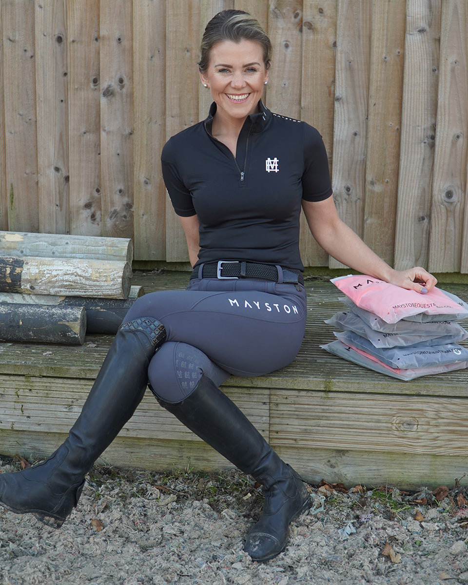 Studland Performance Full Seat Breeches | Grey
