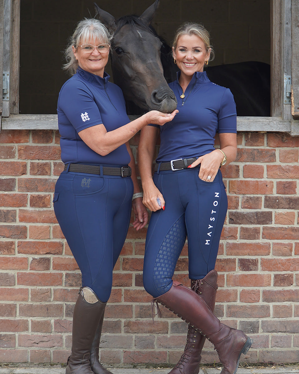Studland Performance Full Seat Breeches | Navy