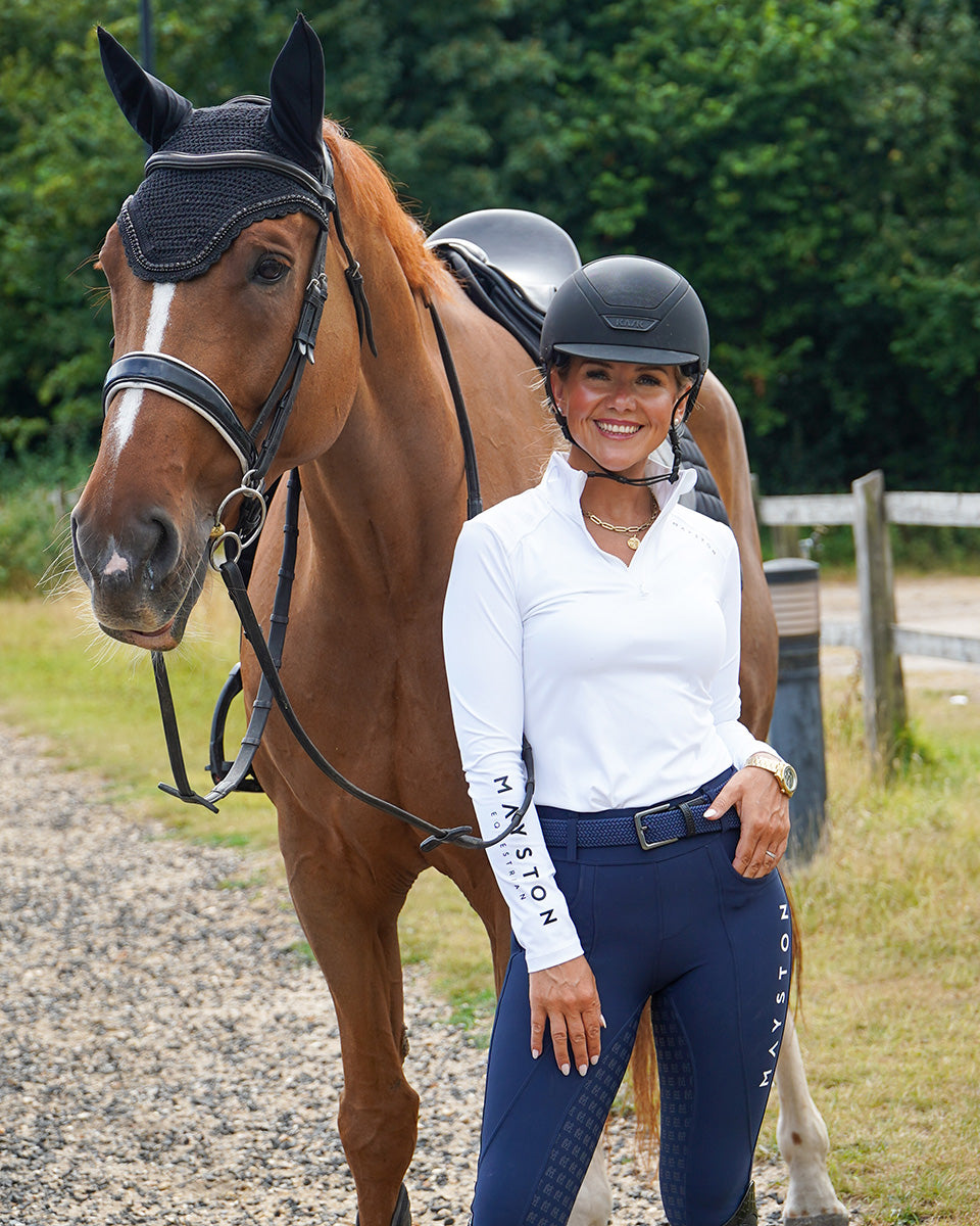 Studland Performance Full Seat Breeches | Navy