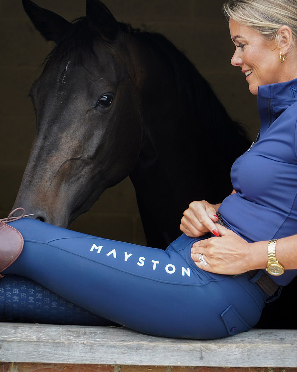 Studland Performance Full Seat Breeches | Navy
