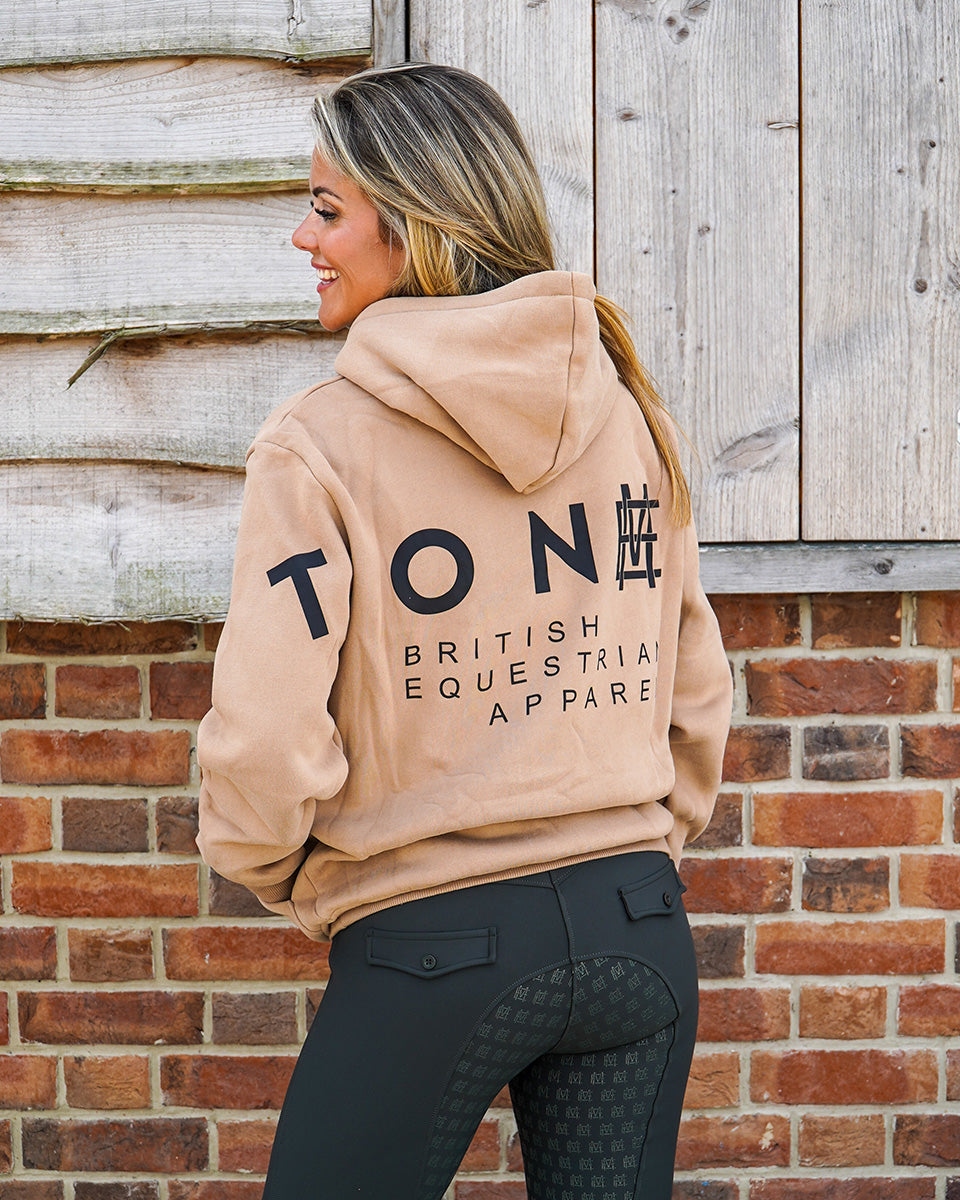 The Branksome Hoodie | Caramel And Black