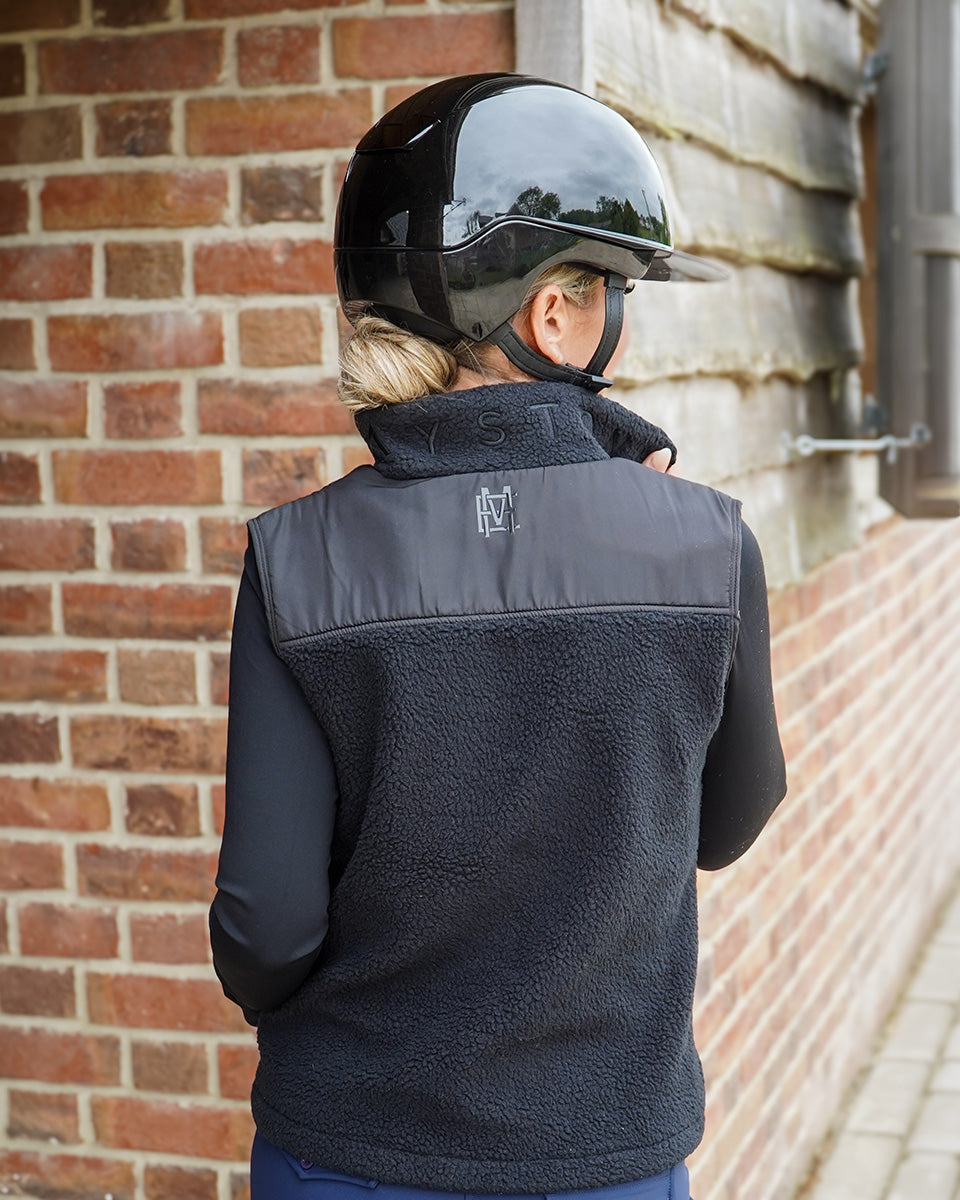 Tolpuddle Teddy Gilet | Black